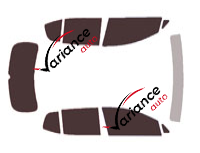 Chevrolet Equinox (4) EV 5-door (since 2024) tinted film kit Chevrolet Equinox (4) EV 5-door (since 2024) tinted film kit