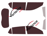 Chevrolet Groove (1) 5-door tinted film kit (since 2022) Chevrolet Groove (1) 5-door tinted film kit (since 2022)