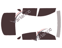 Chevrolet Malibu (9) 4-door sedan (2016 - 2023) tinted film kit Chevrolet Malibu (9) 4-door sedan (2016 - 2023) tinted film kit