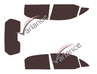 Chevrolet Matiz 5-door tinted film kit (2005 - 2010) Chevrolet Matiz 5-door tinted film kit (2005 - 2010)