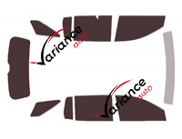 Chevrolet Traverse (3) 5-door tinted film kit (since 2024) Chevrolet Traverse (3) 5-door tinted film kit (since 2024)