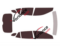 Chevrolet Trax (2) 5-door tinted film kit (since 2023) Chevrolet Trax (2) 5-door tinted film kit (since 2023)