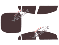 Opel Ampera (2) 5-door tinted film kit (2016 - 2023) Opel Ampera (2) 5-door tinted film kit (2016 - 2023)