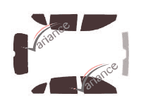 Holden Captiva 5-door tinted film kit (2005 - 2018) Holden Captiva 5-door tinted film kit (2005 - 2018)