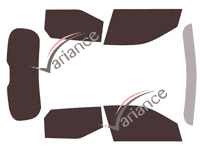 Citroën DS3 (2) Crossback 5-door tinted film kit (since 2019) Citroën DS3 (2) Crossback 5-door tinted film kit (since 2019)