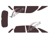 Tinted film kit Citroën C4 (2) Picasso 5-door (2013 - 2022) Tinted film kit Citroën C4 (2) Picasso 5-door (2013 - 2022)
