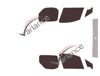 Tinted film kit Citroën Berlingo (2) 5/6 door van (2008 - 2018) Tinted film kit Citroën Berlingo (2) 5/6 door van (2008 - 2018)
