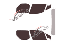 Tinted film kit Citroën Berlingo (2) 3/4 door van (2008 - 2018) Tinted film kit Citroën Berlingo (2) 3/4 door van (2008 - 2018)