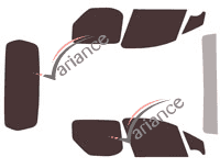 Tinted film kit Peugeot Partner (2) Utility 3 doors (2008 - 2018) Tinted film kit Peugeot Partner (2) Utility 3 doors (2008 - 2018)