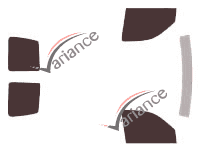 Tinted film kit Peugeot Partner (1) Utility 4 doors (1996 - 2008) Tinted film kit Peugeot Partner (1) Utility 4 doors (1996 - 2008)