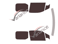 Peugeot Partner (3) 5/6 door van tinted film kit (since 2018) Peugeot Partner (3) 5/6 door van tinted film kit (since 2018)