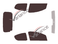 Kit film teinté Citroën C1 (1) 5 portes (2005 - 2014) Kit film teinté Citroën C1 (1) 5 portes (2005 - 2014)