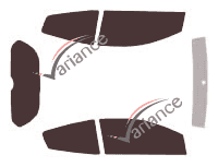 Kit de láminas tintadas Citroën C2 3 puertas (2003 - 2011) Kit de láminas tintadas Citroën C2 3 puertas (2003 - 2011)