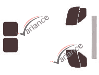 Peugeot Boxer tinted film kit (2) 4-door van (since 2006) Peugeot Boxer tinted film kit (2) 4-door van (since 2006)
