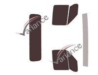 Tinted film kit Peugeot Boxer (1) Single Cab Pick-up 2 doors (1994 - 2006) Tinted film kit Peugeot Boxer (1) Single Cab Pick-up 2 doors (1994 - 2006)