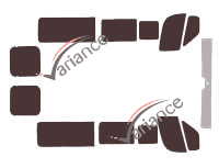 Kit de láminas tintadas Citroën Jumper (2) L2 Largo 5 puertas (desde 2006) Kit de láminas tintadas Citroën Jumper (2) L2 Largo 5 puertas (desde 2006)