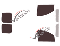 Tinted film kit Fiat Scudo (2) Utility 4/5/6 doors (2007 - 2017) Tinted film kit Fiat Scudo (2) Utility 4/5/6 doors (2007 - 2017)