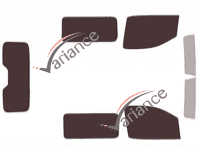 Tinted film kit Citroën Space-Tourer / Jumpy (3) Standard / Long Utility 4/5 doors (since 2016) Tinted film kit Citroën Space-Tourer / Jumpy (3) Standard / Long Utility 4/5 doors (since 2016)