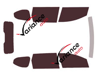 Tinted film kit Dacia Jogger (1) 5 doors (since 2022) Tinted film kit Dacia Jogger (1) 5 doors (since 2022)