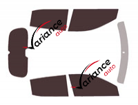 Dacia Spring (1) 5-door tinted film kit (from 2021) Dacia Spring (1) 5-door tinted film kit (from 2021)