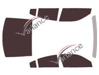 Tinted film kit Dodge Charger (7) Sedan 4-door (2015 - 2024) Tinted film kit Dodge Charger (7) Sedan 4-door (2015 - 2024)