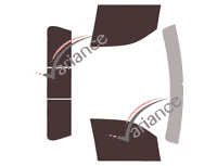 Dodge Ram (5) Single Cab Pick-up 2-door tinted film kit (since 2018) Dodge Ram (5) Single Cab Pick-up 2-door tinted film kit (since 2018)