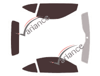 Tinted film kit Ferrari F 430 Coupé 3 doors (2004 - 2010) Tinted film kit Ferrari F 430 Coupé 3 doors (2004 - 2010)