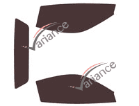 Tinted film kit Ferrari 458 Italia Spider 2 doors (2010 - 2015) Tinted film kit Ferrari 458 Italia Spider 2 doors (2010 - 2015)