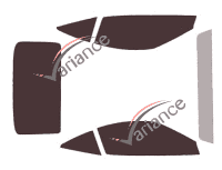 Kit de láminas tintadas Ferrari California T Cabriolet 2 puertas (2014 - 2017) Kit de láminas tintadas Ferrari California T Cabriolet 2 puertas (2014 - 2017)