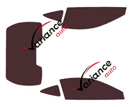 Tinted film kit Ferrari Roma (1) 2-door coupé (from 2021) Tinted film kit Ferrari Roma (1) 2-door coupé (from 2021)