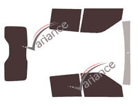 Tinted film kit Opel Combo (C) Cargo 4/5 doors (2011 - 2018) Tinted film kit Opel Combo (C) Cargo 4/5 doors (2011 - 2018)