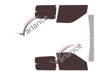 Tinted film kit Opel Combo (C) Cargo 4/5 doors (2011 - 2018) Tinted film kit Opel Combo (C) Cargo 4/5 doors (2011 - 2018)