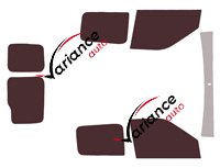 Tinted film kit Opel Combo (C) Cargo 5-6 doors (2010 - 2022) Tinted film kit Opel Combo (C) Cargo 5-6 doors (2010 - 2022)