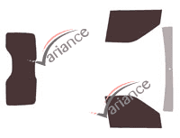 Tinted film kit Opel Combo (C) Cargo 4/5 doors (2011 - 2018) Tinted film kit Opel Combo (C) Cargo 4/5 doors (2011 - 2018)