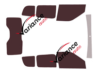 Tinted film kit Opel Combo (C) 5-door (2011 - 2018) Tinted film kit Opel Combo (C) 5-door (2011 - 2018)