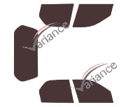 Tinted film kit Fiat Palio (2) 5-door (2009 - 2018) Tinted film kit Fiat Palio (2) 5-door (2009 - 2018)