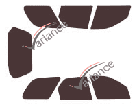 Tinted film kit Fiat Palio (1) Weekend Break 5 doors (2004 - 2009) Tinted film kit Fiat Palio (1) Weekend Break 5 doors (2004 - 2009)