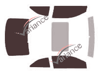 Kit film teinté Audi A5 (1) Coupe 2 portes (2007 - 2016) Kit film teinté Audi A5 (1) Coupe 2 portes (2007 - 2016)