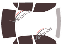 Kit de láminas tintadas Lancia Thema Sedan 4 puertas (2011 - 2014) Kit de láminas tintadas Lancia Thema Sedan 4 puertas (2011 - 2014)