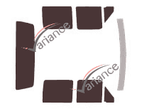 Ford F-Series (9) Crew Cab Pick-up 4 door tinted film kit (1990 - 1997) Ford F-Series (9) Crew Cab Pick-up 4 door tinted film kit (1990 - 1997)