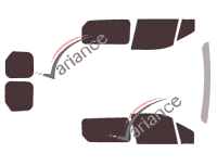 Tinted film kit Ford Grand Connect (2) 6-door SUV (2014 - 2024) Tinted film kit Ford Grand Connect (2) 6-door SUV (2014 - 2024)