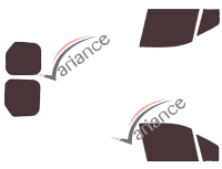 Ford Connect Tinted Film Kit (2) Short Or Long 4-door SUV (2014 - 2024) Ford Connect Tinted Film Kit (2) Short Or Long 4-door SUV (2014 - 2024)