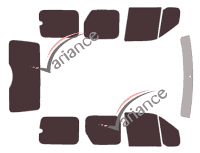 Ford Connect Tinted Film Kit (1) Tourneo 5-door (2002 - 2013) Ford Connect Tinted Film Kit (1) Tourneo 5-door (2002 - 2013)