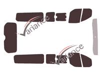 Kit de láminas tintadas Ford Custom Transit (1) Largo 4 puertas (2014 - 2023) Kit de láminas tintadas Ford Custom Transit (1) Largo 4 puertas (2014 - 2023)