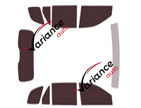 Ford Everest (3) 5-door tinted film kit (since 2022) Ford Everest (3) 5-door tinted film kit (since 2022)