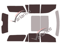 Tinted film kit Ford Expedition (4) EL/Max Long 5-door (2017 - 2024) Tinted film kit Ford Expedition (4) EL/Max Long 5-door (2017 - 2024)