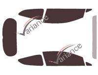 Kit film teinté Ford Fiesta (7) 3 portes (2017 - 2023) Kit film teinté Ford Fiesta (7) 3 portes (2017 - 2023)