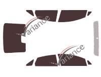 Kit film teinté Ford Fiesta (6) Berline 4 portes (2008 - 2019) Kit film teinté Ford Fiesta (6) Berline 4 portes (2008 - 2019)