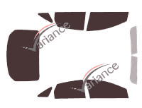 Ford Focus (3) 4-door sedan (2011 - 2018) tinted film kit Ford Focus (3) 4-door sedan (2011 - 2018) tinted film kit