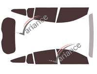 Ford Focus (4) SW Wagon 5-door tinted film kit (since 2019) Ford Focus (4) SW Wagon 5-door tinted film kit (since 2019)